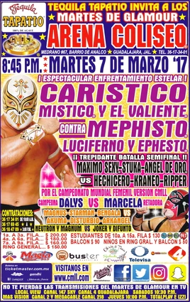 CMLL Guadalajara Martes 3-7-17