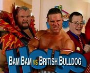 Bam Bam Bigelow vs. The British Bulldog