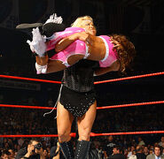 No Mercy 2007 Beth Phoenix vs Candice Michelle 003