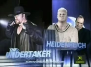 The Undertaker vs. Heidenreich w/Paul Heyman
