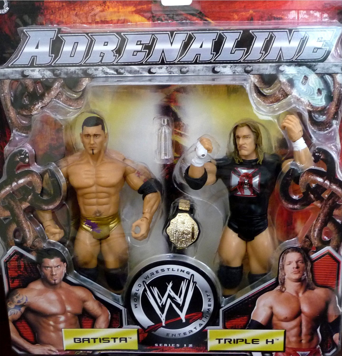 Wwe on sale adrenaline figures