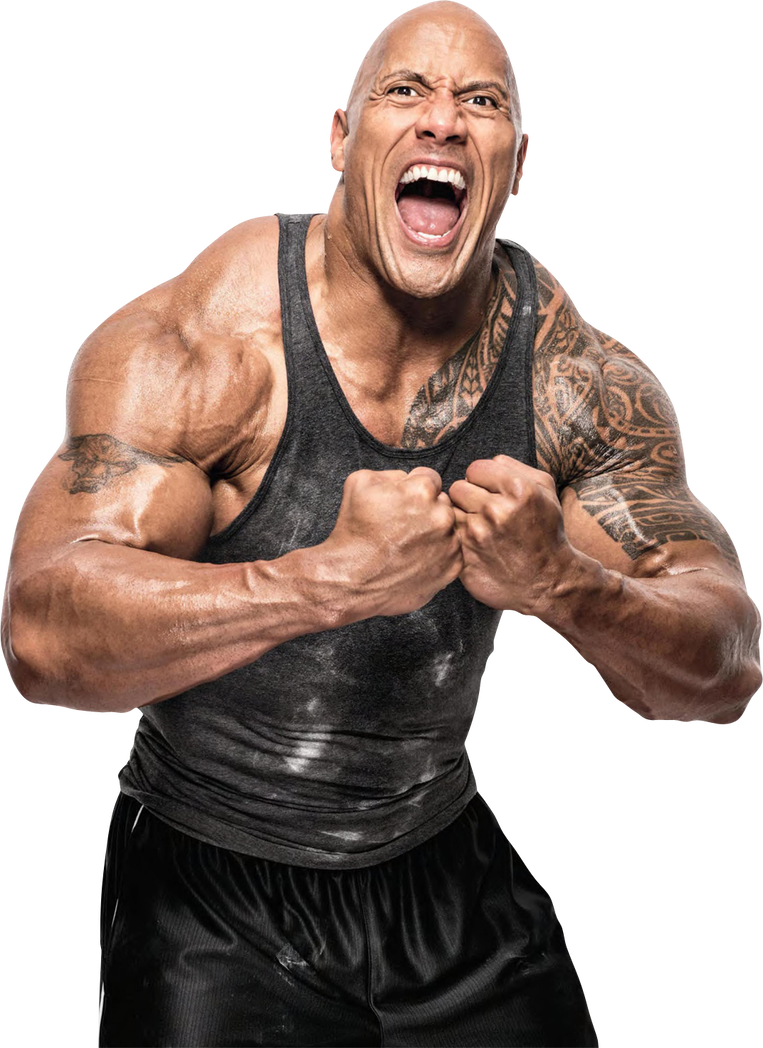 how to draw wwe the rock