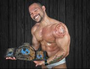 1385730 Primal Conflict Wrestling Heavyweight Champion Dirty Money