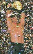 Benoit as the World Heavyweight Champion