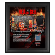 Theory Hell in a Cell 2022 15x17 Commemorative Plaque