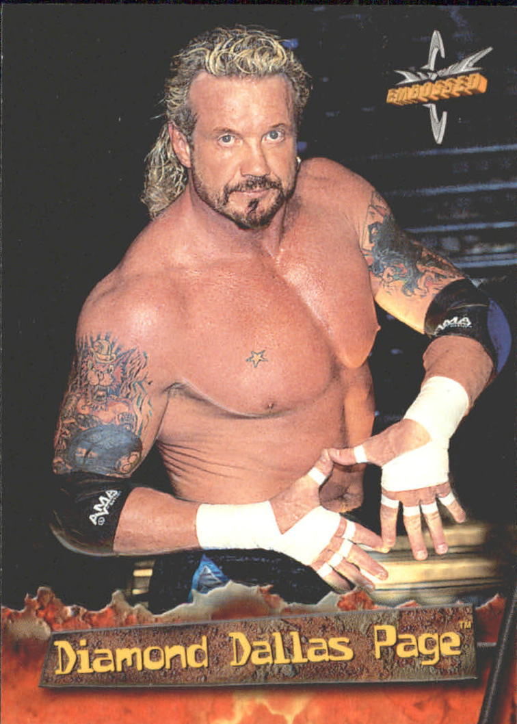 1999 WCW Embossed (Topps) Diamond Dallas Page (No.6) Pro Wrestling