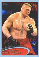 2012 WWE (Topps) Brock Lesnar (No.5)