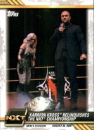 2021 WWE NXT (Topps) Karrion Kross (No.63)