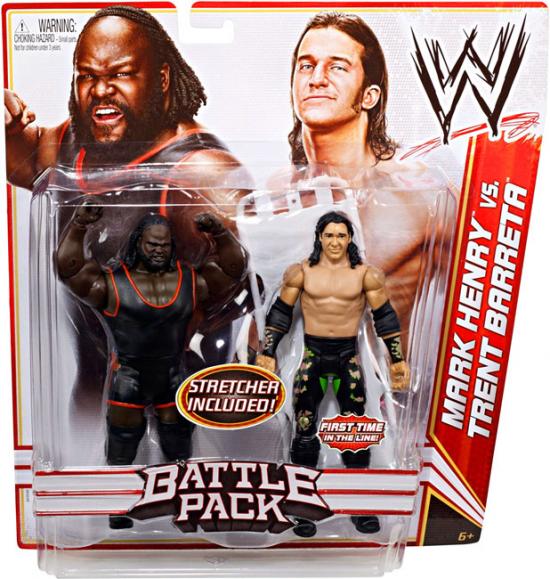 WWE Battle Packs 17 Mark Henry Trent Barreta Pro Wrestling