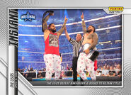 2022 WWE (Panini Instant) The Usos (No.8)