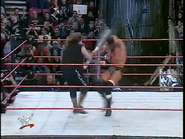 Royal Rumble 2000 HHH hit with Barbed Wire