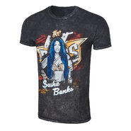 Sasha Banks "Legit Boss" Mineral Wash T-Shirt