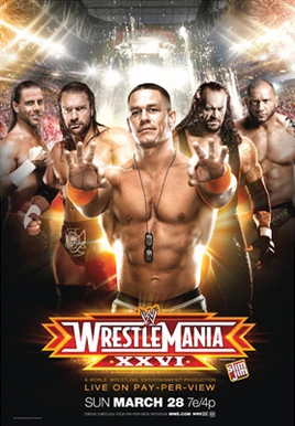 WrestleMania XXVI poster