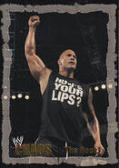 2004 WWE Chaos (Fleer) The Rock (No.43)