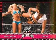2008 WWE Ultimate Rivals (Topps) Kelly Kelly vs. Layla (No.69)