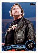 2011 WWE (Topps) Rowdy Roddy Piper (No.92)