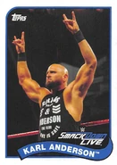 2018 WWE Heritage Wrestling Cards (Topps) Karl Anderson (No.39)