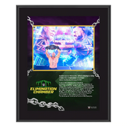 Brock Lesnar Elimination Chamber 2022 10x13 Commemorative Plaque