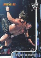 2002 WWE Royal Rumble (Fleer) The Rock (No.50)