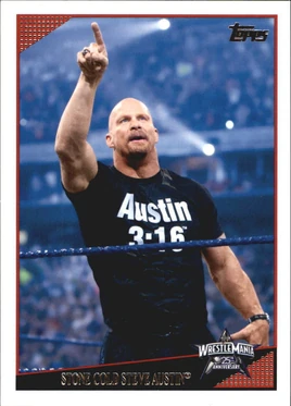 2009 WWE (Topps) Stone Cold Steve Austin 89