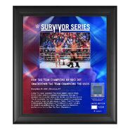RK-Bro Survivor Series 2021 15x17 Commemorative Plaque
