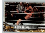 2017 WWE Road to WrestleMania Trading Cards (Topps) Brock Lesnar (No.29)