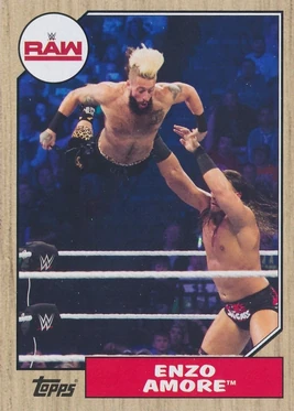 2017 WWE Heritage Wrestling Cards (Topps) Enzo Amore 21