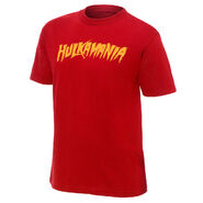 Hulk Hogan Hulkamania Red Youth Authentic T-Shirt