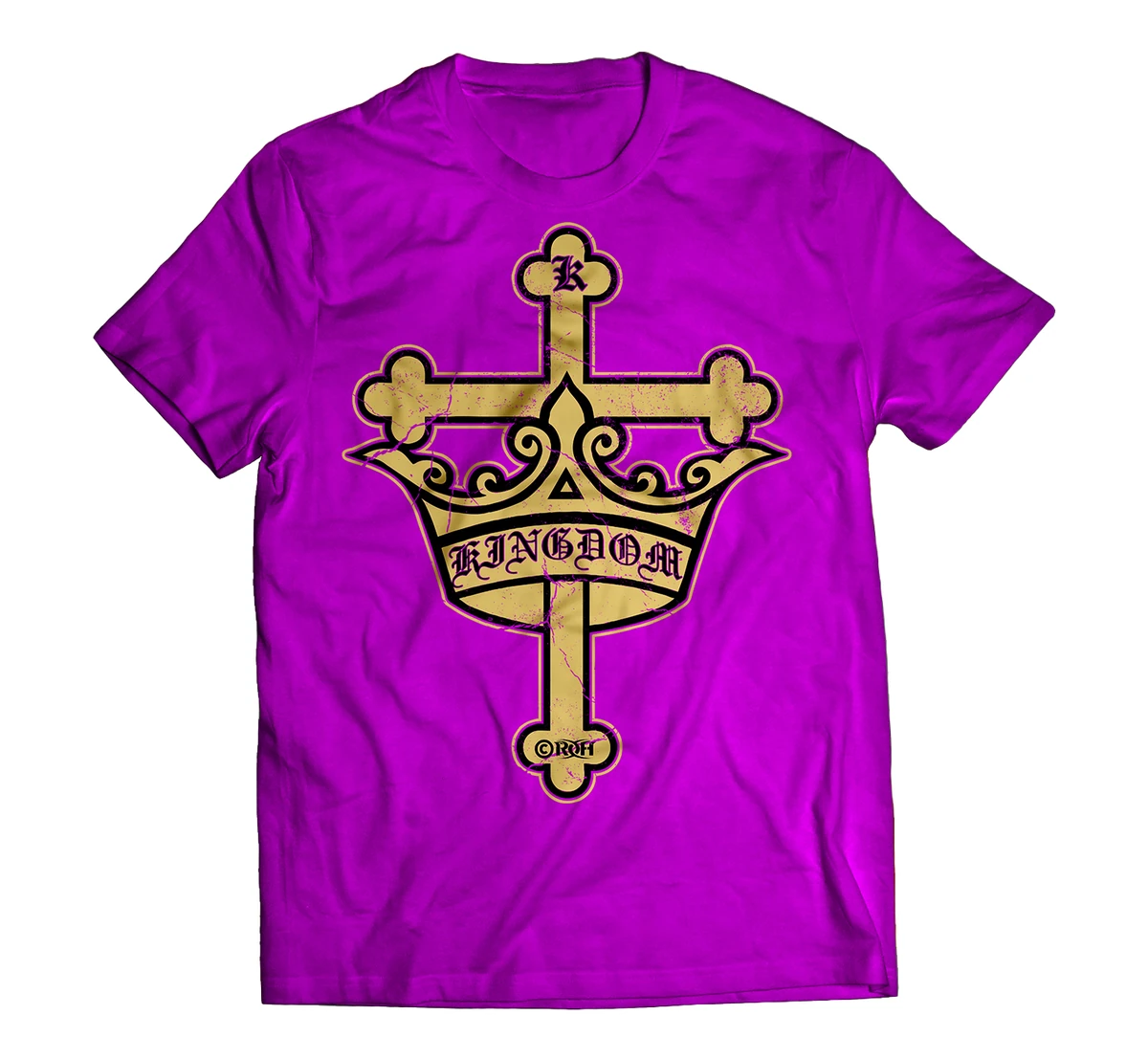 WOVEN T-SHIRT CARTOUCHE KINGDOM
