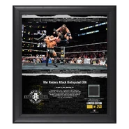 War Raiders NXT TakeOver Brooklyn 2018 15 x 17 Framed Plaque w/ Ring Canvas