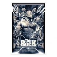 The Rock "25th Anniversary" 24 x 36 Limited Edition Art Print