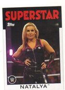 2016 WWE Heritage Wrestling Cards (Topps) Natalya (No.49)