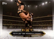 2020 WWE NXT (Topps) Keith Lee-Roderick Strong (No.55)