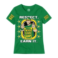 John Cena "Earn The Day" Women's Authentic T-Shirt