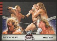 2008 WWE Ultimate Rivals (Topps) D-Generation X vs. Rated RKO (No.12)