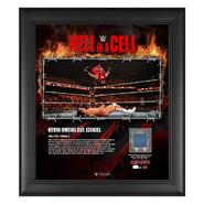 Kevin Owens Hell in a Cell 2022 15x17 Commemorative Plaque