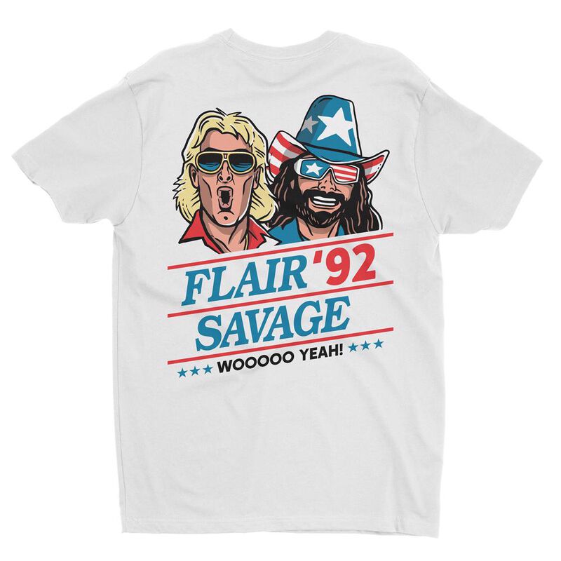 Macho man ric flair 92 shirt clearance
