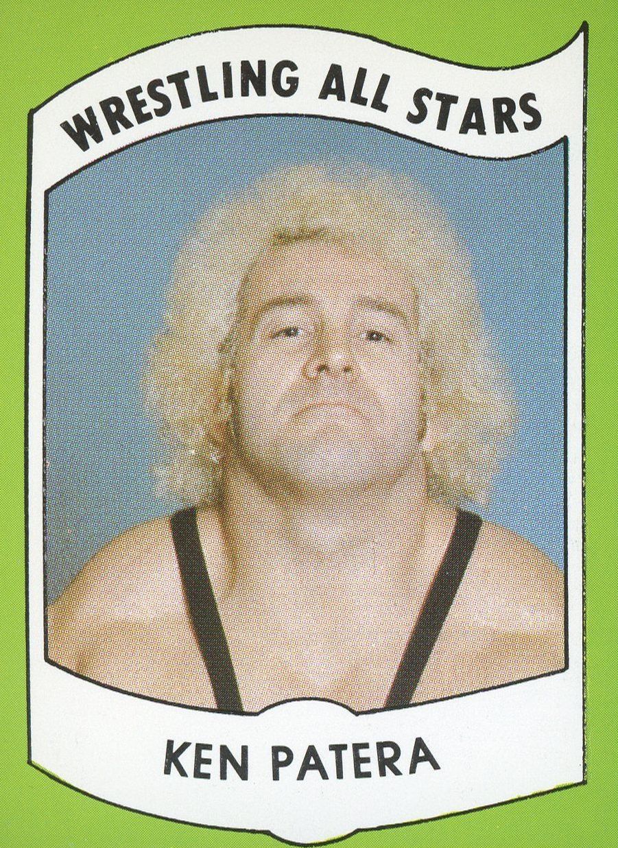1982 Wrestling All Stars Series A And B Trading Cards Ken Patera No31 Pro Wrestling Fandom 3143