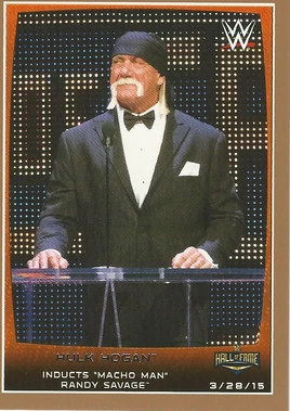 2015 WWE Road to Wrestlemania Trading Cards (Topps) Hulk Hogan 99