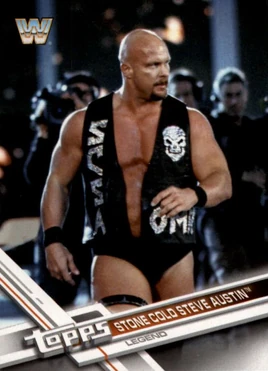 2017 WWE (Topps) Then, Now, Forever Stone Cold Steve Austin 197