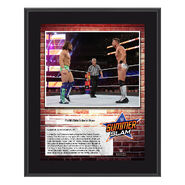 The Miz SummerSlam 2018 10 x 13 Commemorative Plaque