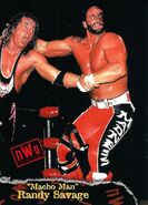 1998 WCW-nWo Nitro (Topps) Macho Man Randy Savage (No.4)