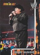 2002 WWE Royal Rumble (Fleer) Jim Ross (No.66)