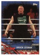 2017 WWE Road to WrestleMania Trading Cards (Topps) Brock Lesnar (No.7)