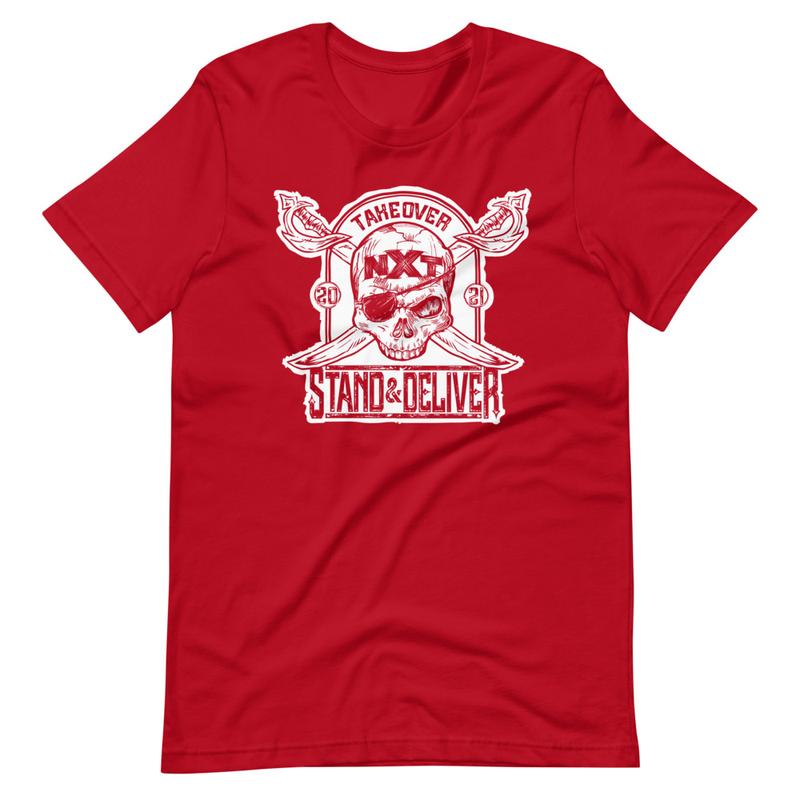 NXT Stand and Deliver Red T-Shirt | Pro Wrestling | Fandom