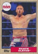 2017 WWE Heritage Wrestling Cards (Topps) Heath Slater (No.49)