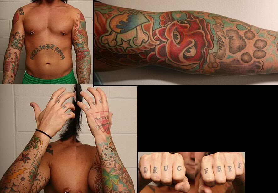 Cm Punk Use This Tattoo  फट शयर
