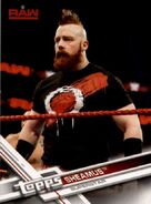 2017 WWE (Topps) Then, Now, Forever Sheamus (No.136)