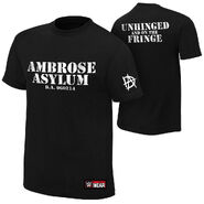 Dean Ambrose Unhinged and on the Fringe Youth Authentic T-Shirt