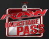 WWE RAW Backstag Pass